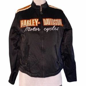 Vintage Harley Davidson Nylon Riding jacket